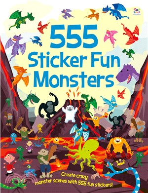 555 Sticker Fun Monsters