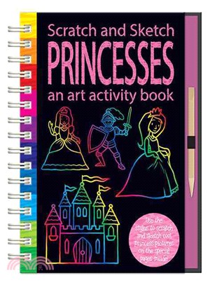 Scratch and Sketch Princesses ― An Art Activity Book
