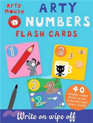 Arty Numbers Flashcards