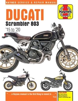 Ducati 803 Scrambler (2015-2020) Haynes Repair Manual