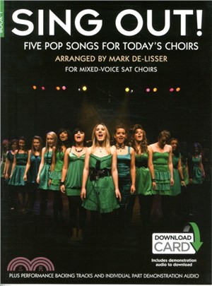 Sing Out] 5 Pop Songs For Today's Choirs - Book 1 (Book/Audio Download)