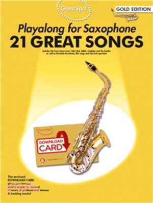 Guest Spot：Playalong For Alto Saxophone - Gold Edition (Book/Audio Download)