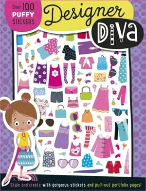 Puffy Stickers Designer Diva