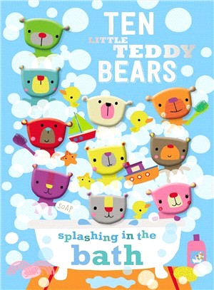 Ten little teddy bears splashing in the bath /