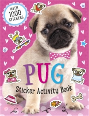 Pug Sticker Activity Book