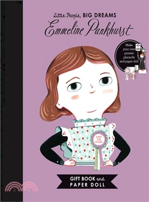 Little People, Big Dreams: Emmeline Pankhurst Paper Doll (精裝本+紙娃娃組)(美國版)