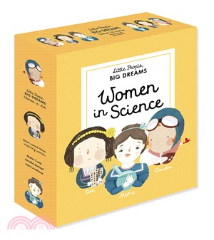 Little People, BIG DREAMS: Women in Science (英國版)(共3本精裝本)