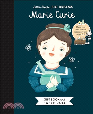 Little People, BIG DREAMS: Marie Curie Book and Paper Doll (英國版)(精裝本)