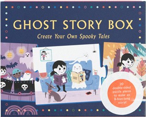 Ghost Story Box ─ Create Your Own Spooky Tales: 20 Story-telling Puzzle Pieces