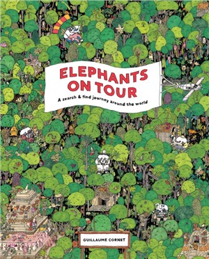 Elephants on Tour：A Search & Find Journey Around the World