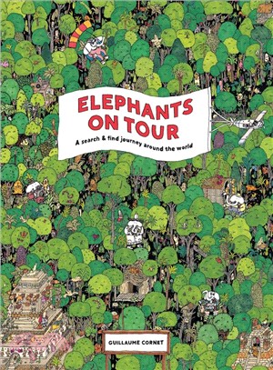 Elephants on Tour ― A Search & Find Journey Around the World