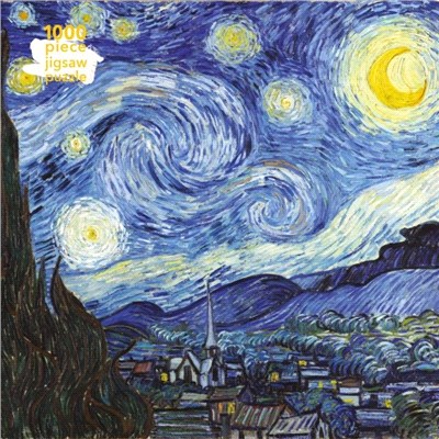 Adult Jigsaw Puzzle Van Gogh: Starry Night：1000-piece Jigsaw Puzzles