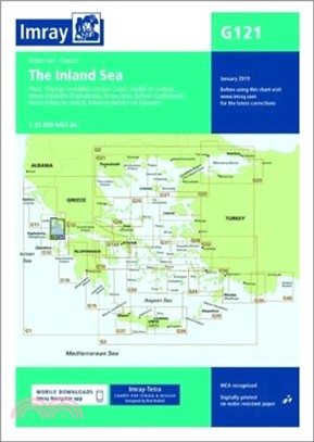 Imray Chart G121：South Ionian Islands Nisos Levkas to Nisos Zakinthos