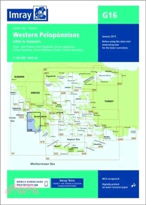 Imray Chart G16：Western Peloponnisos
