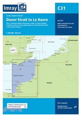 Imray Chart C31：Dover Strait to Le Havre