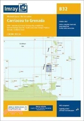Imray Chart B32：Carriacou to Grenada