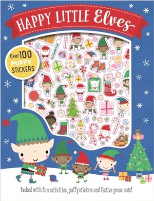 Puffy Stickers Happy Little Elves
