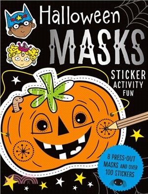 Sticker Activity Books Halloween Masks Sticker Activity Fun