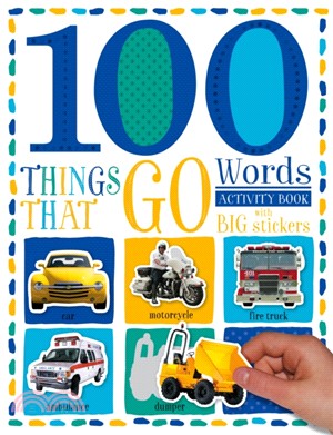 100 Things That Go Sticker Activity Book