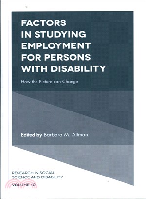Factors in Studying Employment for Persons With Disability ― How the Picture Can Change