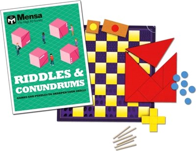 Mensa Riddles & Conundrums Pack：Games and Puzzles to Sharpen Your Skills