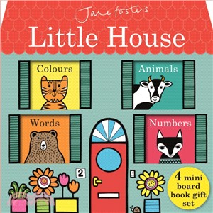 Jane Foster's Little House (4 mini board books gift set)