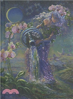 Josephine Wall Foiled Journal ― Aquarius