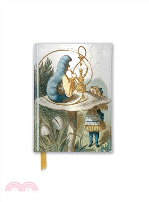 British Library Tenniel Foiled Pocket Journal ― Alice