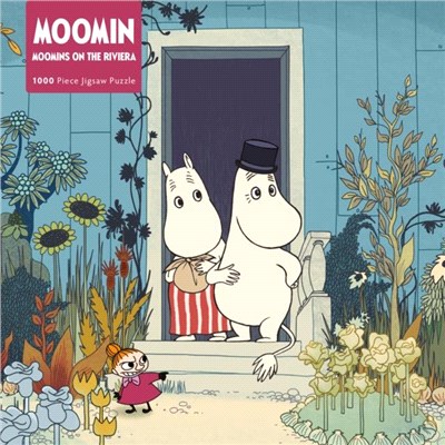 Adult Jigsaw Puzzle Moomins on the Riviera：1000-piece Jigsaw Puzzles