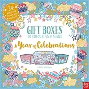 Gift Boxes to Colour and Make: A Year of Celebrations