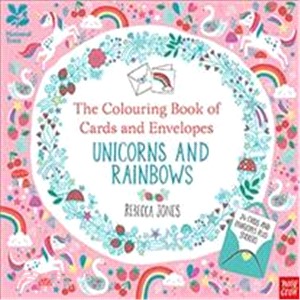 National Trust The Colouring Book of Cards and Envelopes: Unicorns and Rainbows