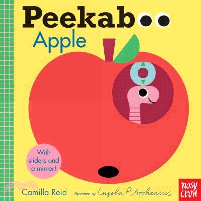 Peekaboo Apple-with 10 sliders and a mirror! (硬頁書)