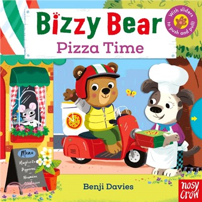 Bizzy Bear: Pizza Time (硬頁書)(英國版)*附音檔QRCode*