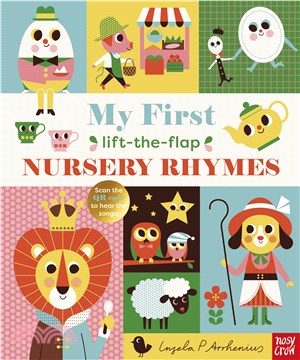 My First Lift-The-Flap Nursery Rhymes*附音檔QRcode*