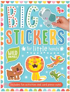 Big Stickers for Little Hands: Wild Animals