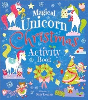 Magical Unicorn Christmas Activity Book