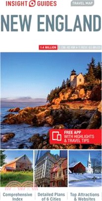 Insight Guides Travel Map New England