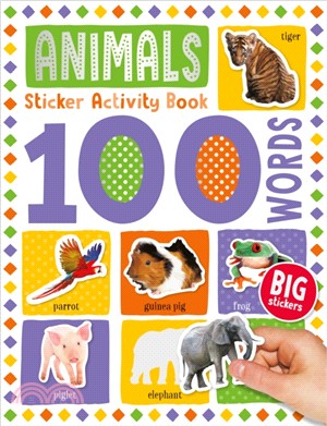 100 WORDS STICKER ACTIVITY ANIMALS