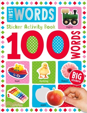 100 WORDS STICKER ACTIVITY FIRST WORDS