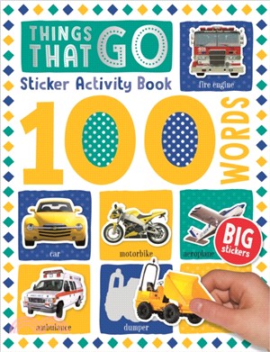 100 WORDS STICKER ACTIVITY THINGS THAT G