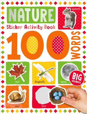 100 WORDS STICKER ACTIVITY NATURE