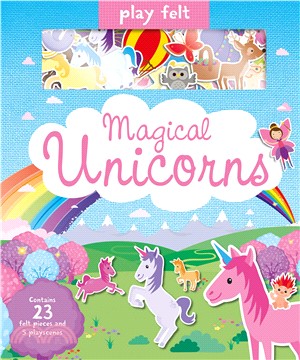 Soft Felt Play Books: Play Felt Magical Unicorns