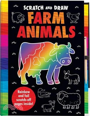 Scratch and Draw Farm Animals