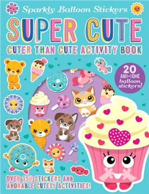 Sparkly Balloon Stickers: Super Cute