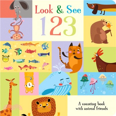 Look and See 123 (硬頁書)