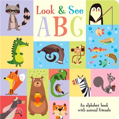 Look and See ABC (硬頁書)
