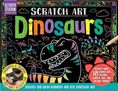 Scratch Art Dinosaurs