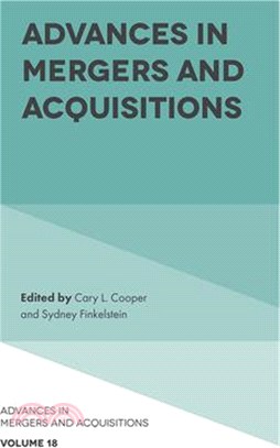 Advances in Mergers and Acquisitions