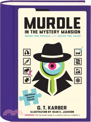 Murdle in the Mystery Mansion 500-Piece Jigsaw Puzzle