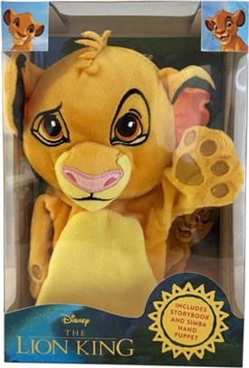 Disney The Lion King Book and Hand Puppet